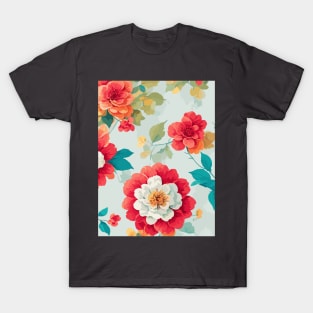 BVID | Flower Pattern T-Shirt